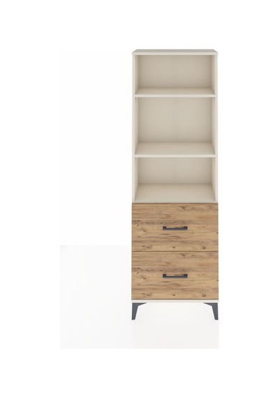 Arges Dolap 3 Raflı 2 Çekmeceli 60x30x182 Aytaşı-çam Aytaşı