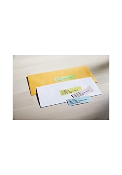 Dymo S0722380, Lw Adres Etiketi, 89x28 Mm 520 Etiket/paket, Karışık Renkli 99011 Diğer