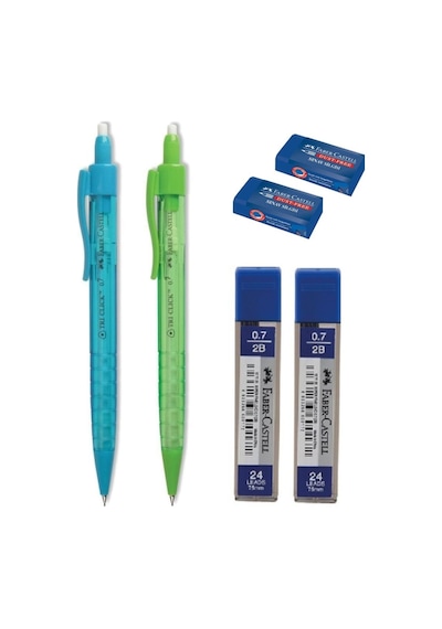 Tri Click Versatil Kalem 0.7 Mm 2 Adet 0.7 Mm Uç 2 Adet Sınav Sil N11.1486
