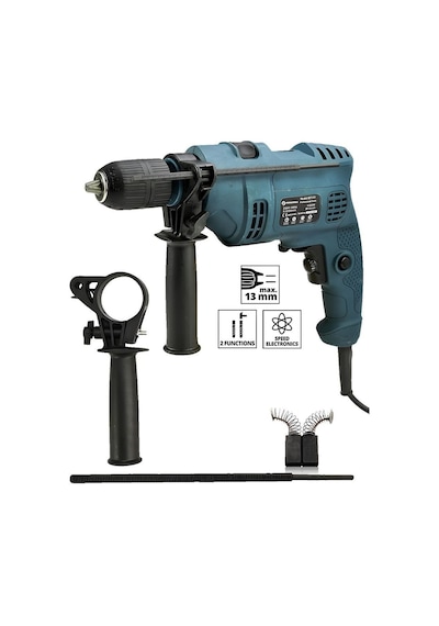 Prohummer Ph016 Elektrikli 13mm Darbeli Matkap Mavi