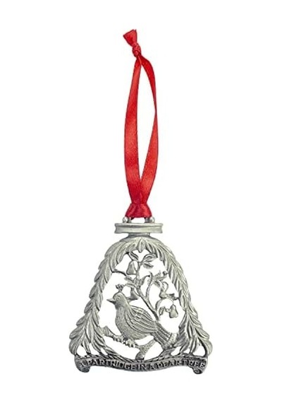 12 Günlük Noel Süs Seti, 12&apos Li Metal Süs Seti, 7,7 Cm, Abbey & Ca Gift