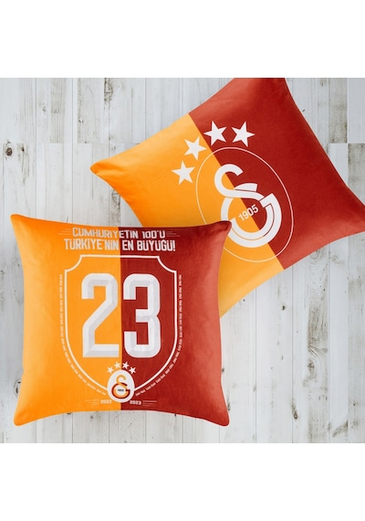 Taş Lisanslı Galatasaray Şampiyonluk Pamuk 40x40 Kırlent 000000001000046879