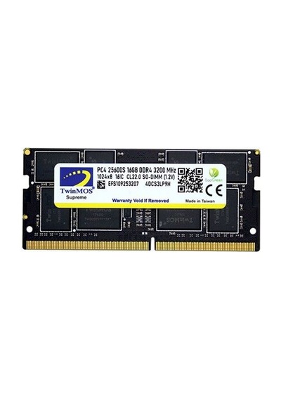 Twınmos 16gb Ddr4 3200mhz Notebook Ram Value Mdd416gb3200n