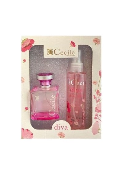 Cecile Diva Bayan Kofre 100 Ml+150 Ml Body Mist