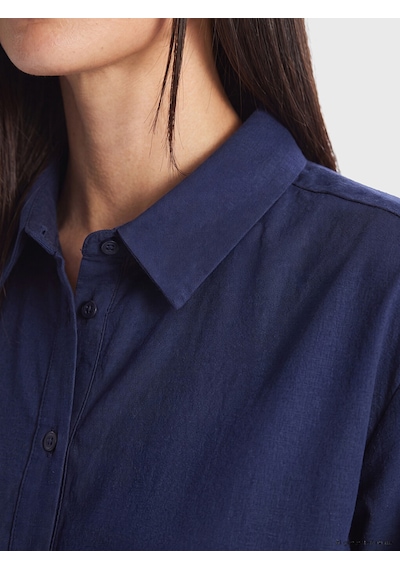 LC Waikiki Lc Waıkıkı Lacivert Oversize Poplin Kadın Gömlek Tunik