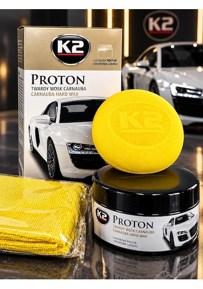 K2 Proton Carnauba Wax Seti 200ml Kit