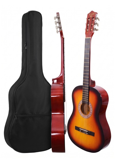 Manuel Raymond 10-13 Yaş Solak Gitar, Çocuk Gitarı, Klasik Gitar Mrc275lh Sb Günbatımı 3/4-7/8 Sunburst