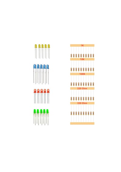 Arduino Set 24 Çeşit 126 Parça Ekonomik Başlangıç Seti