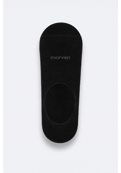 Morven Erkek Kahve Bambu Düz Desen Babet Çorap 25yc019002400 Kahve