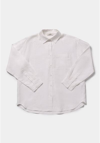Colin's Colins Boyfriend Fit Shirt Neck Düz Kadın Beyaz Uzun Kol Gömlek Cl1078739 Q1.v2 Wht Colin's Colins Boyfriend Fit Shirt Neck Düz Kadın Beyaz Uzun Kol Gömlek Cl1078739 Q1.v2 Wht