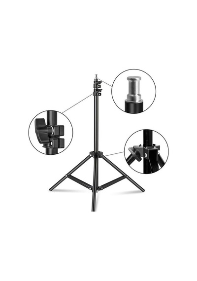 Deyatech 4 Duylu 50 x 70 CM Video ve Fotoğraf 2'li Softbox Seti + 8 x Lamba