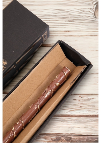 Harry Potter Asası Hermonie Asası 33 Cm , Büyülü Asa, Harmony Asası Kutulu