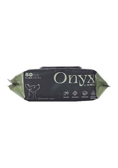 M-pets Onyx Papatya Kokulu Kedi Ve Köpek Temizleme Mendili 80li 244-72032.01