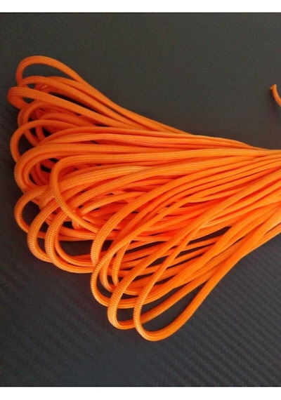 Paracord Dünyası 5 Metre Paracord Bileklik Ipi Turuncu