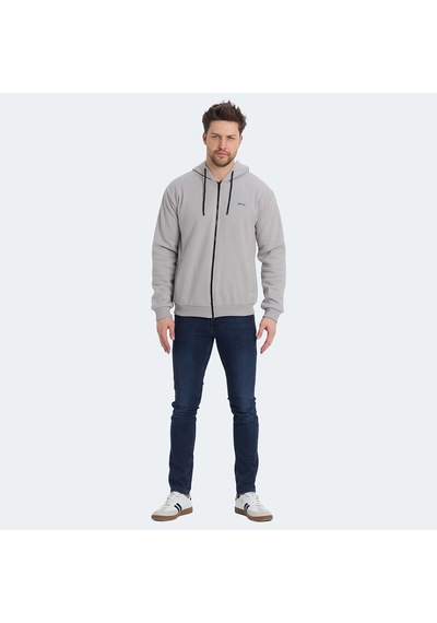 Slazenger KOZZAX IN Erkek Sweatshirt Gri