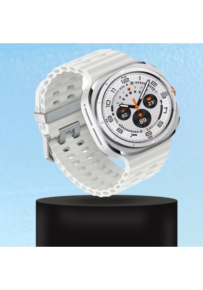 Watch 7 Ultra Kr417 Rug Silikon Kordon - Mor
