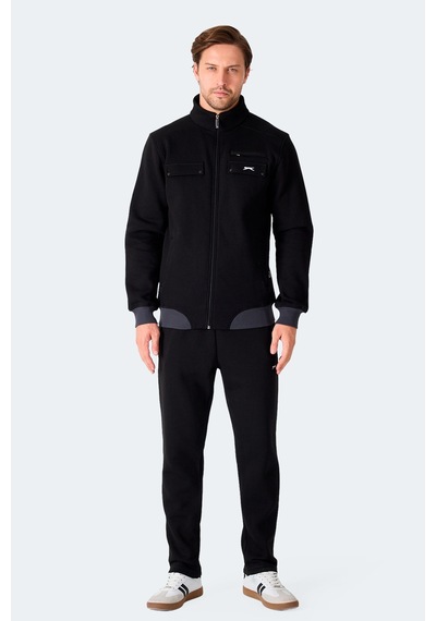 Slazenger Flıcker Erkek Siyah Eşofman Takımı Siyah