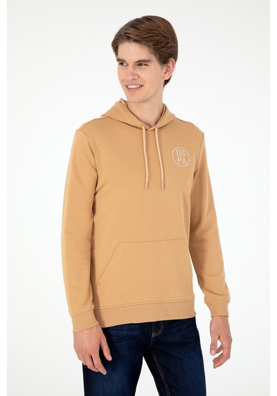 U.s. Polo Assn. Erkek Camel Sweatshirt 50293361-vr015 Camel
