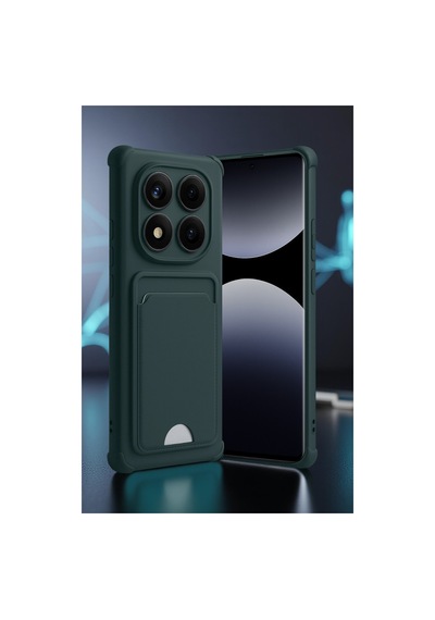 Redmi Note 14 Pro 5g Kelvin Kartvizitli Silikon - Koyu Yeşil Bzsxx00 1