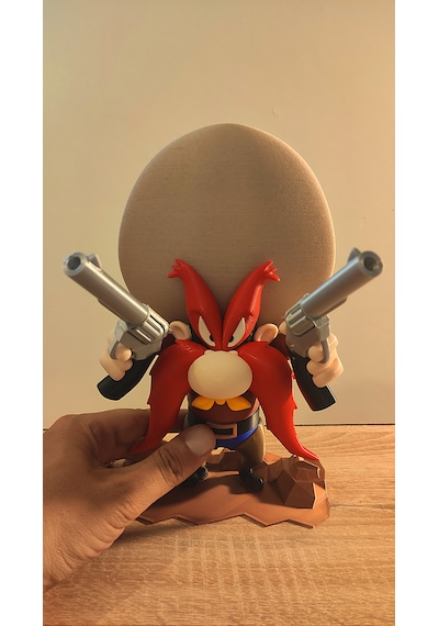 Looney Tunes Çılgın Kovboy Yosemite Sam Figürü 25cm