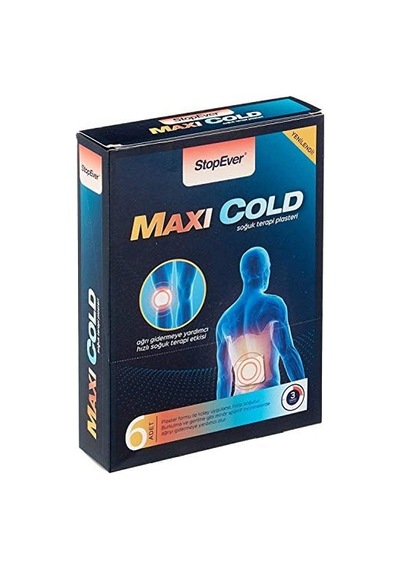 Stopever Maxi Cold Soğuk Terapi Plasteri 6 X 2 Adet