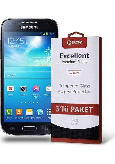 Samsung Uyumlu Galaxy S4 Mini Ekran Koruyucu Cam 3 Adet Ekonomik Paket (552805967) 20 Tl Fark Ile Apple  iPhone Hızlı Şarj Kablosu
