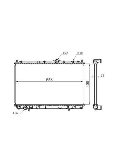 Orıs Bvo015016 Motor Radyatoru 8601843