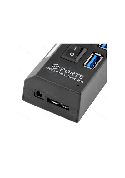 4 Port Usb 3.0 Çoklayıcı Hub Anahtarlı Işıklı On Off 4579P
