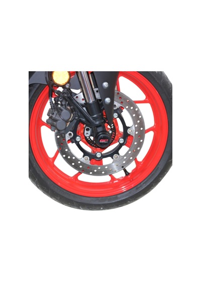 GP Kompozit  Yamaha MT-25 2015-2024 Uyumlu Ön ve Arka Aks Koruma Takozu Seti Siyah