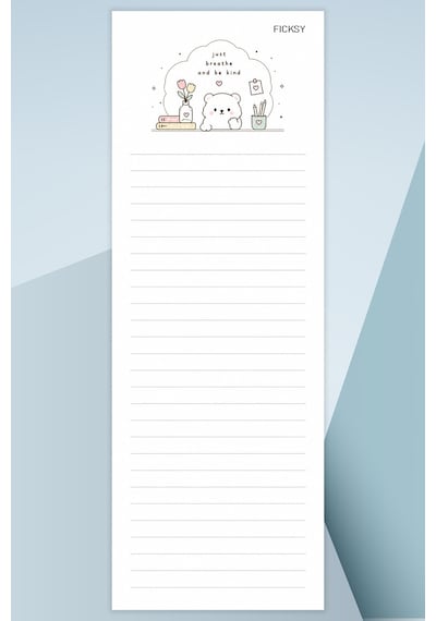 Yapılacaklar Listesi - 50 Sayfa - 10,5 29,7 Cm - To Do List - Checklist- Kontrol Listesi - Planlayıcı - 4094 Çok Renkli