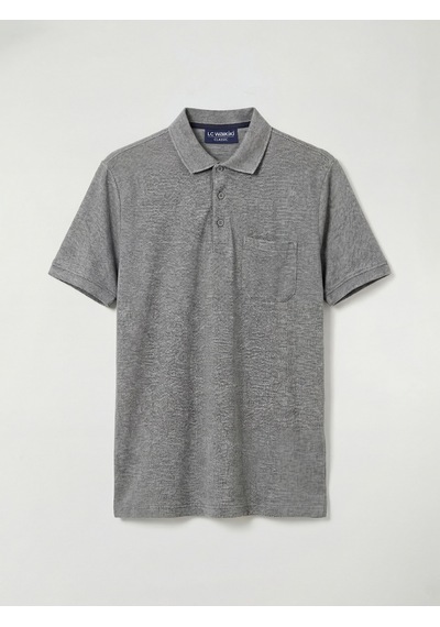 Lcwaıkıkı Classic Petrol Polo Yaka Standart Fit Erkek Tişört