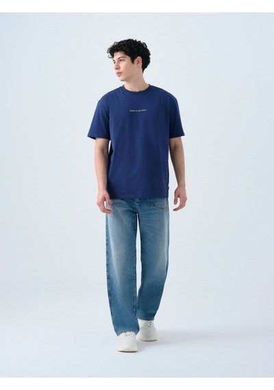 Baggy Regular Fit Erkek Pantolon Lacivert