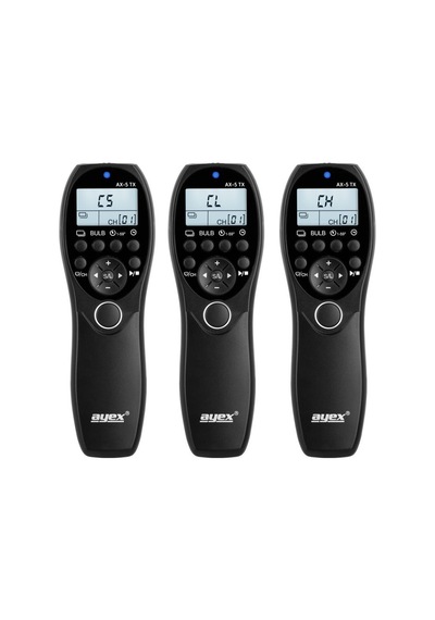 Ayex AX-5 S2 Sony için Dijital Zaman Ayarlı Kablosuz Kumanda