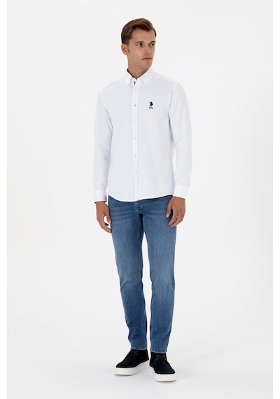U.S. Polo Assn. Erkek Mavi Slim Fit Jean Pantolon 50307751-DN0022