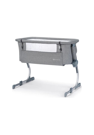 Kinderkraft Uno Up Anne Yanı Beşiği - Grey Melange Grey Kinderkraft Uno Up Anne Yanı Beşiği - Grey Melange Grey