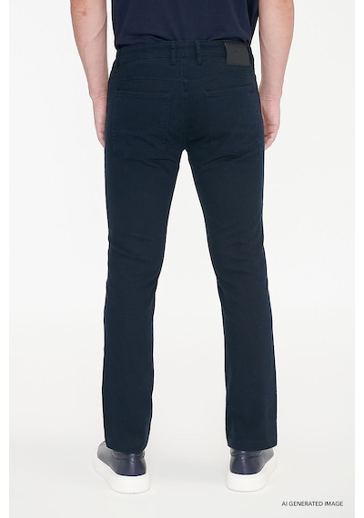 AC&Co / Altınyıldız Classics 360 Derece Her Yöne Esneyen Slim Fit Dar Kesim Diyagonal Desenli Erkek Pantolon Lacivert Çok Renkli AC&Co / Altınyıldız Classics 360 Derece Her Yöne Esneyen Slim Fit Dar Kesim Diyagonal Desenli Erkek Pantolon Lacivert Çok Renkli