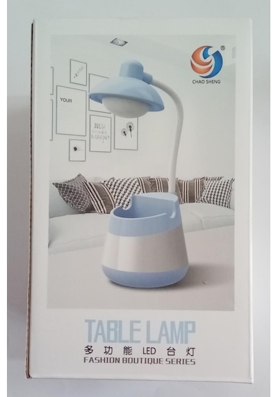 Bzd-582 Şarjlı Led Kalemlikli Masa Lambası