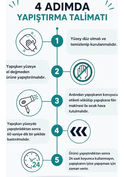Tekli Duvara Yapışkanlı Askı, Paslanmaz Metal Havlu Askısı, Delme Gerektirmeyen Güçlü Yapışkanlı Duvar Askı Diğer