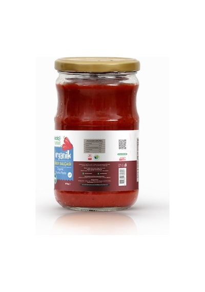 Organik Tuzsuz Biber Salçası 610 Gr 610 G