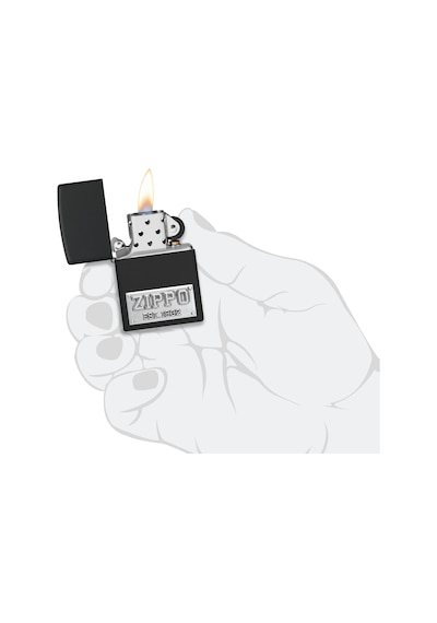 Zippo 218 Zippo Licensed Plate Emblem Çakmak