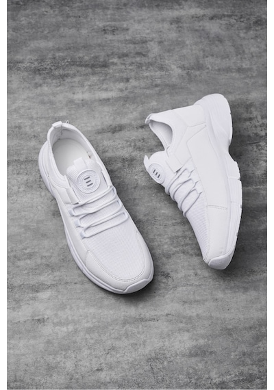 Erkek Sneaker Günlük Spor Ayakkabı-104 Beyaz