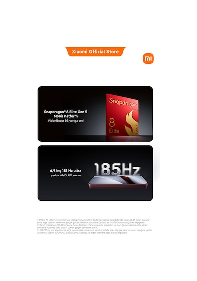 POCO F9 Ultra 16 GB + 512 GB (Xiaomi Türkiye Garantili)