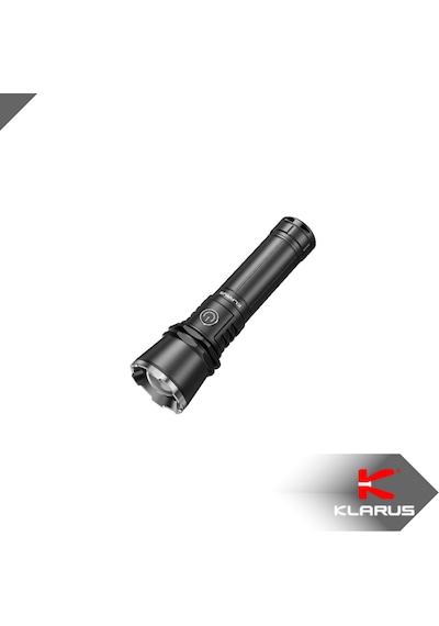 Klarus A3 Zoom Özellikli 2200 Lümen Metal Yapı Taktik El Feneri Siyah