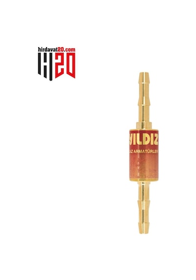 Yıldız Alev Emniyet Valfi Hortum Arası Için Yanıcı Gaz - 1018