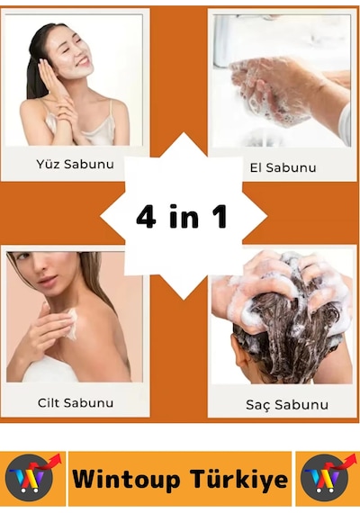 Katısabun %100 Doğal Bitkisel El Yüz Saç Vücut Cilt İçin Organik Bal Sabunu 120 Gram Karışık
