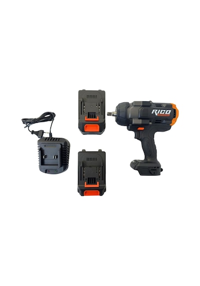 Rico Şarjlı Somun Sıkma 1/2" 1300 Nm 20v 6amper 028-re0011