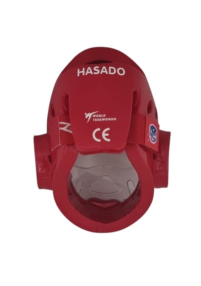 Haşado Wt Onaylı Taekwondo Kapalı Kask Kırmızı