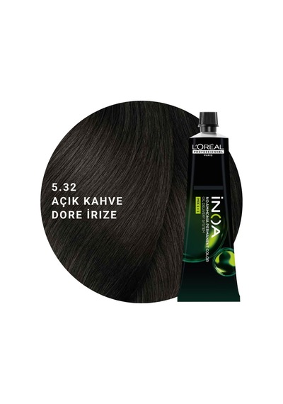 L Oréal Professionnel Inoa Saç Boyası 60gr - 5.32 Açık Kahve Dore İrize