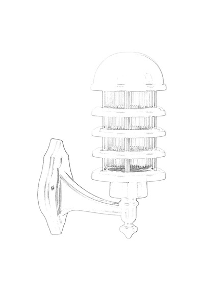 Avonnı Bap-68136-gr Beyaz Elektrostatik Toz Boyalı Dış Mekan Aydınlatma, E27, Aluminyum, Polikarbon Cam, 20cm Sku: Smgstkc495494dd3