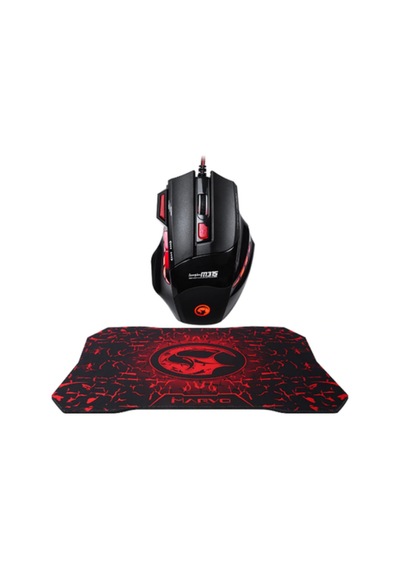 Işıklı Oyuncu Mouse Ve Mousepad Seti Ergonomik Tasarım Ve Rgb Aydınlatma Diğer